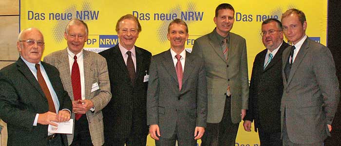 Dezember 2008: Gedankenaustausch des BRH-NRW-Landesvorstandes mit der FDP-Landtagsfraktion.